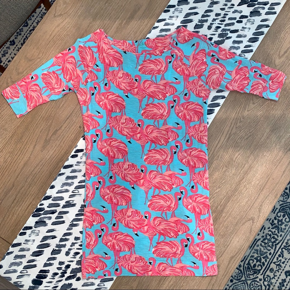 Lilly Pulitzer Flamingo Dress